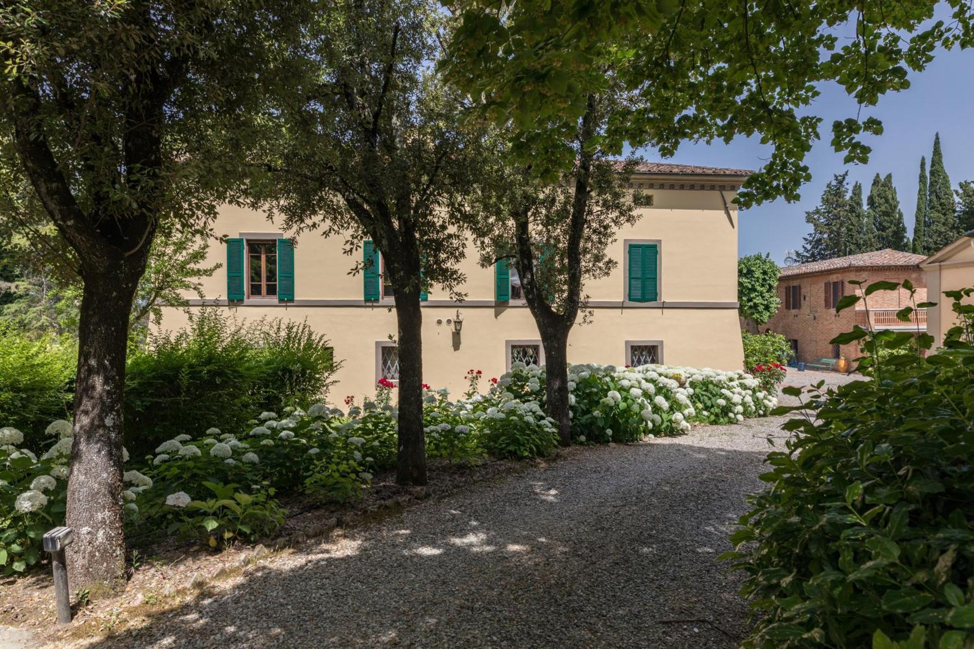 Villa Agriturismo Tenuta La Campana Asciano Exterior foto