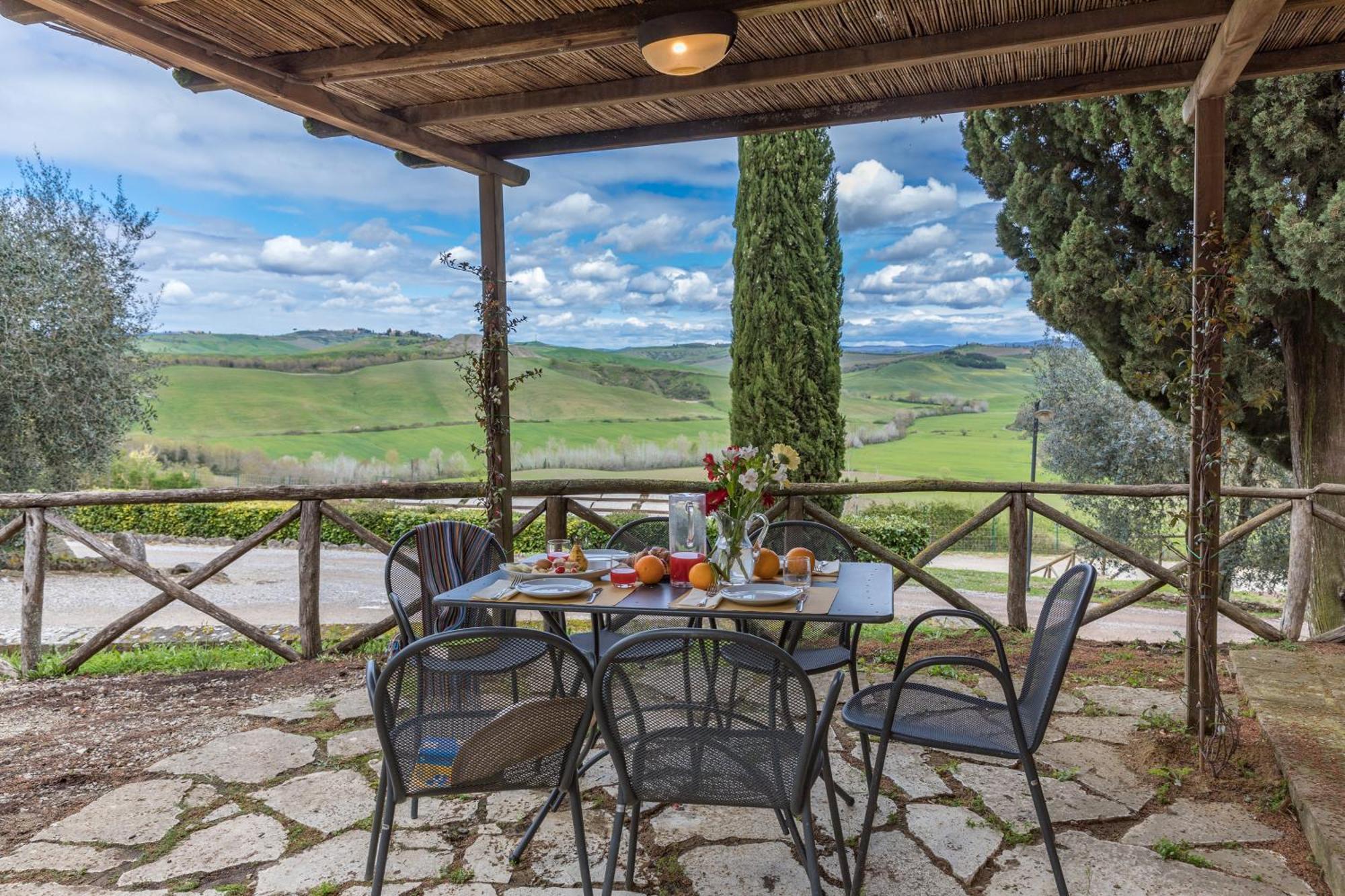 Villa Agriturismo Tenuta La Campana Asciano Exterior foto