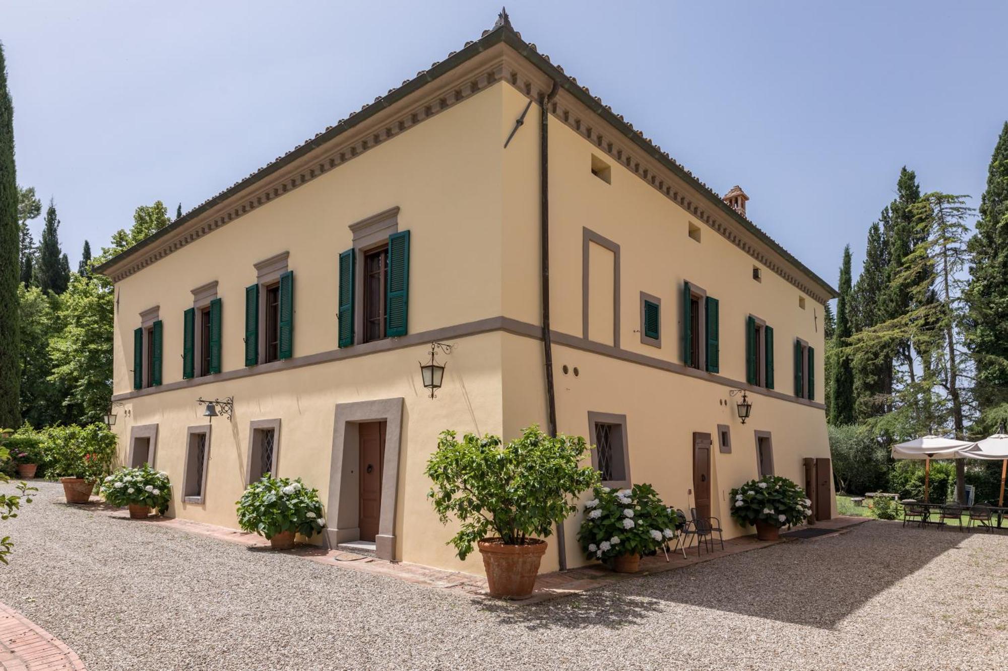 Villa Agriturismo Tenuta La Campana Asciano Exterior foto